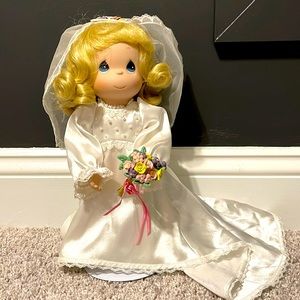Porcelain bride doll